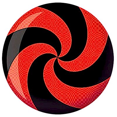 ��� ��� �������� Viz-A-Ball Spiral Red/Black