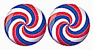 Viz-A-Ball R/W/B Spiral